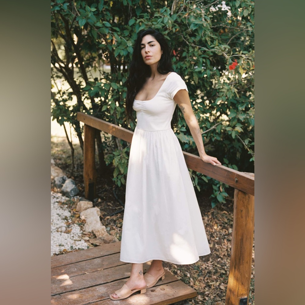 Christy Dawn Antique White Monica Dress